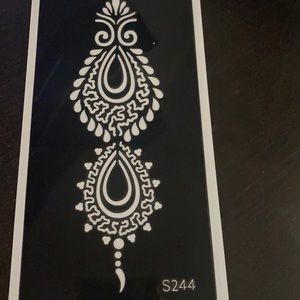 Henna Stencil #S244
